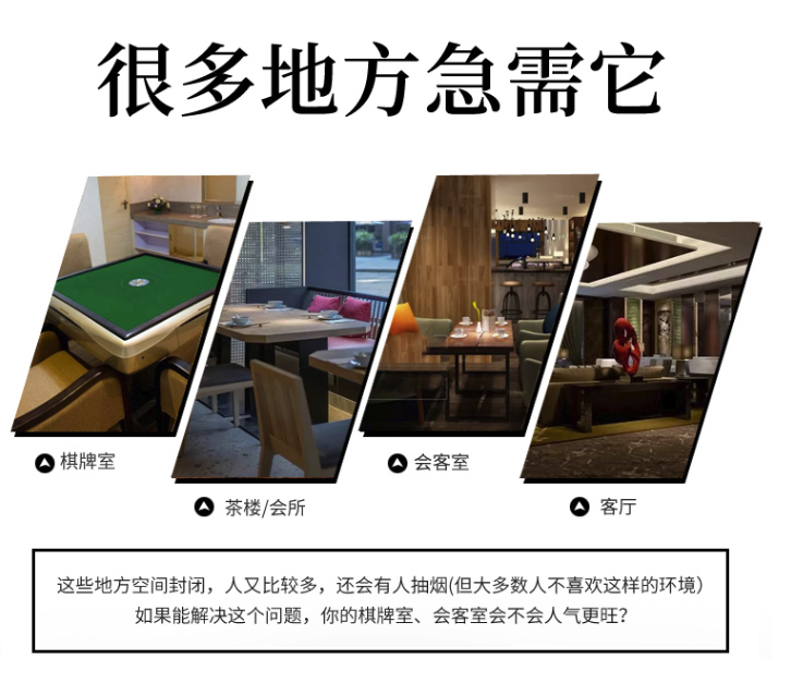 解決場(chǎng)所煙霧問(wèn)題