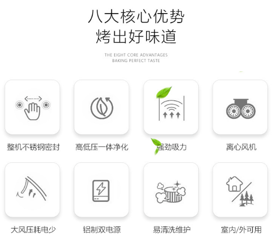 森吉風燒烤車優(yōu)勢